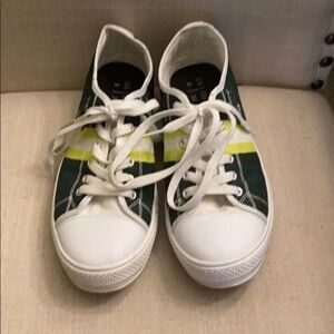 Euc Green Bay Diehard Fan Tennis Shoes